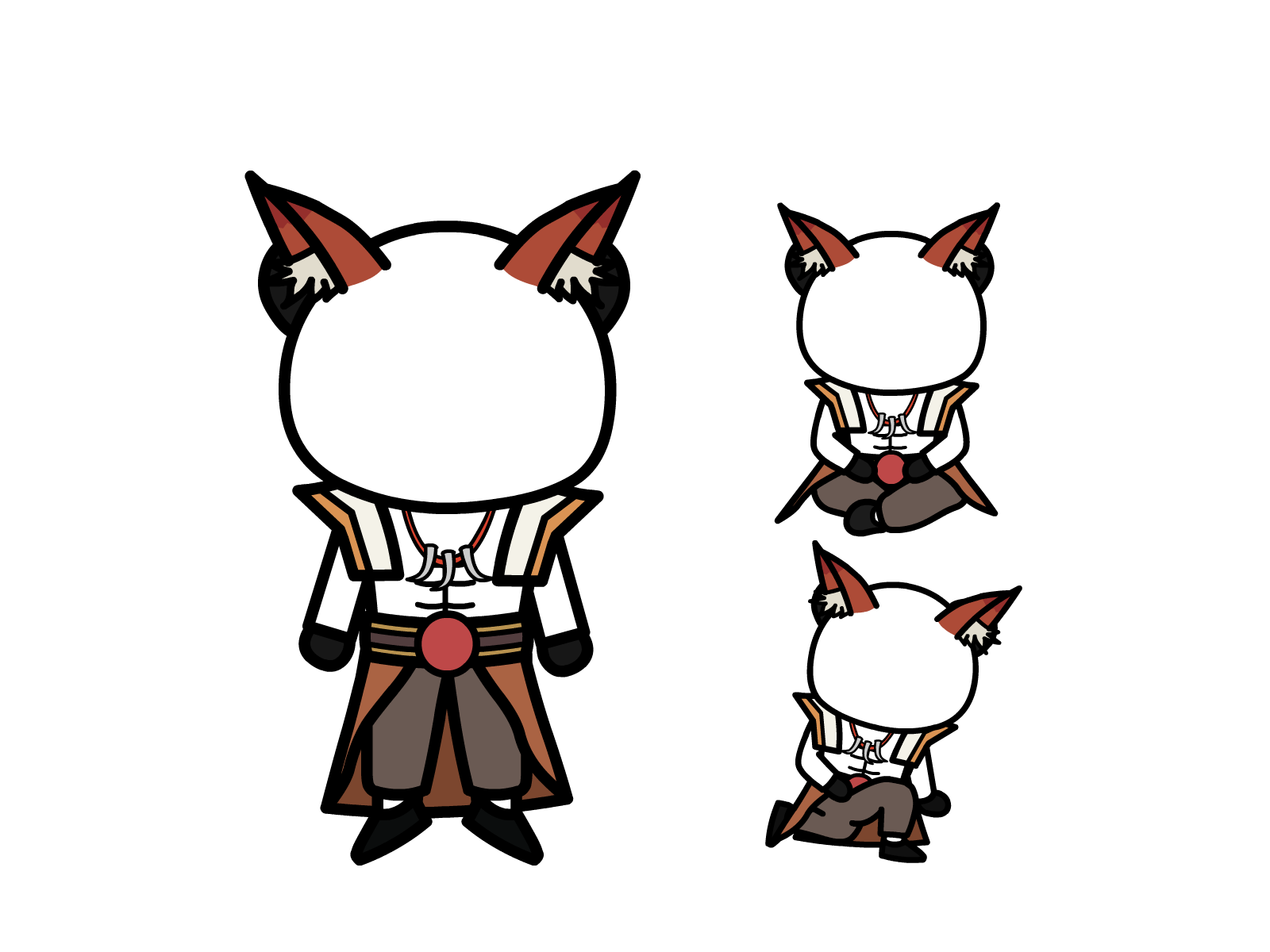 人物图-玄幻修仙-多动作-男5