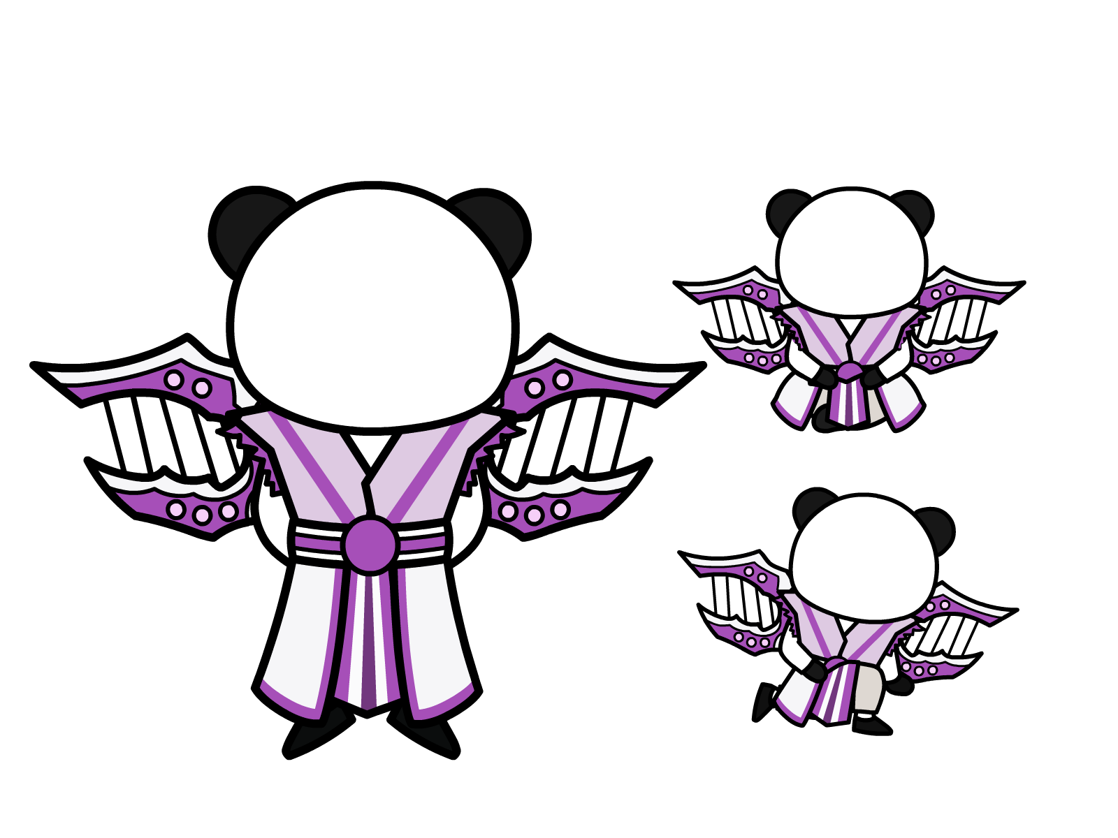 人物图-玄幻修仙-多动作-男3