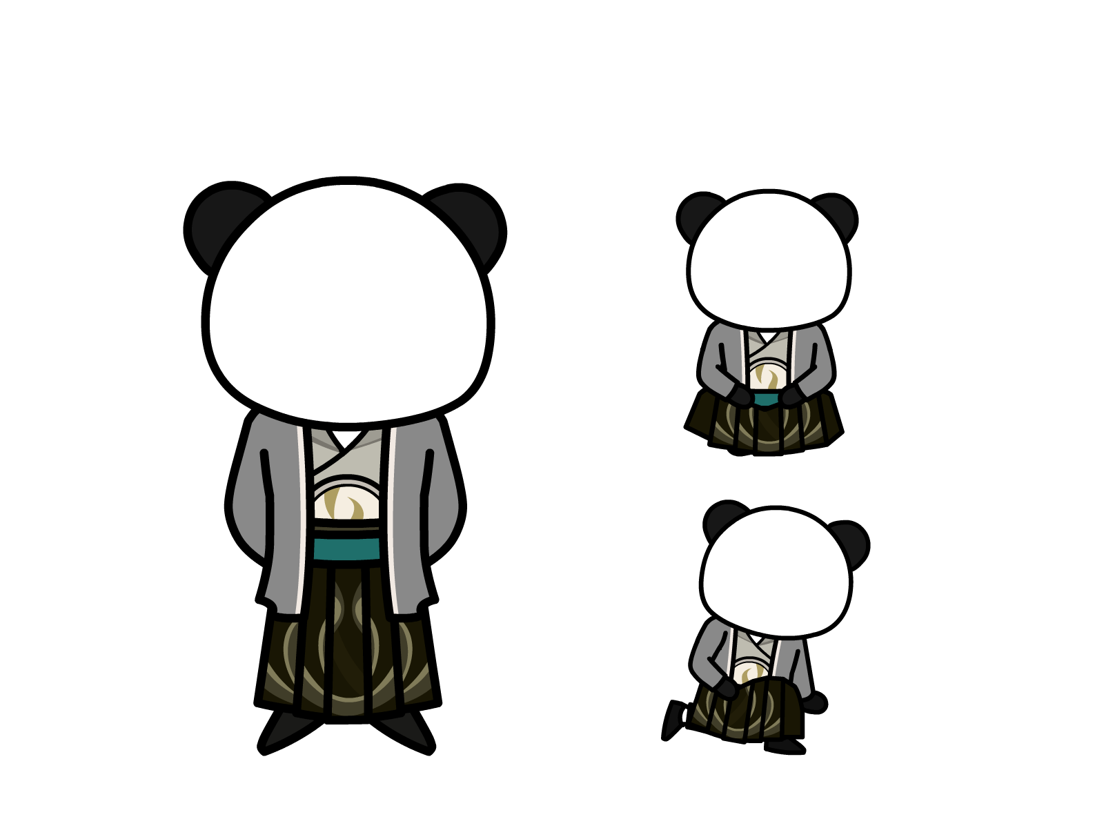 人物图-玄幻修仙-多动作-男9