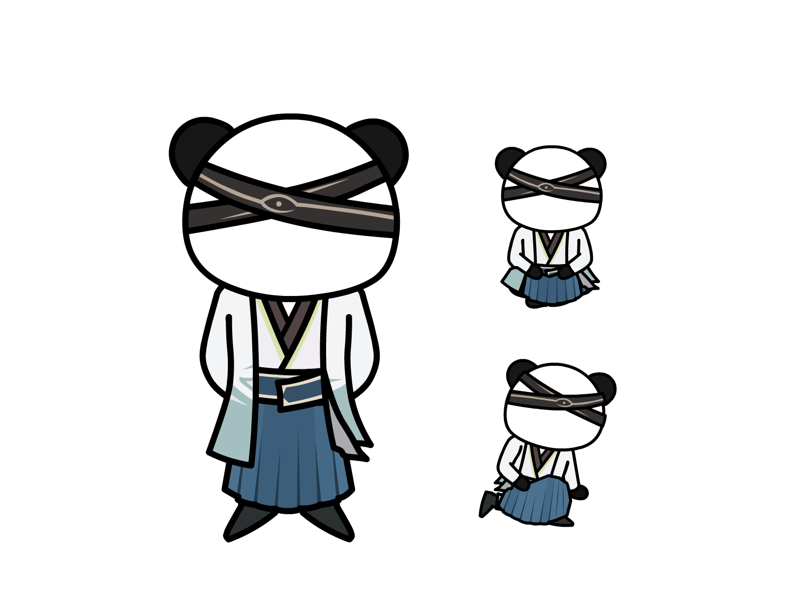 人物图-玄幻修仙-多动作-男7