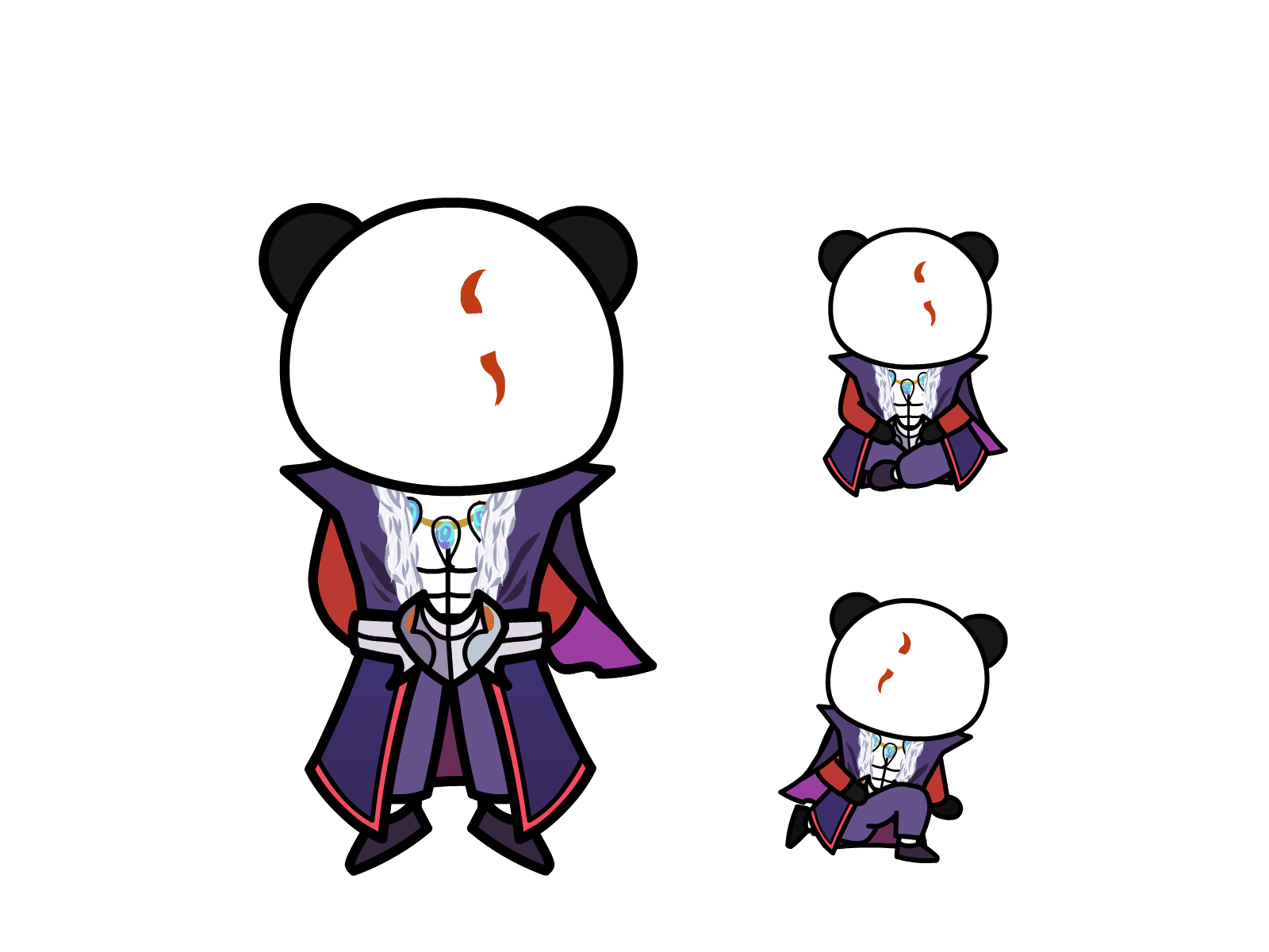 人物图-玄幻修仙-多动作-男1