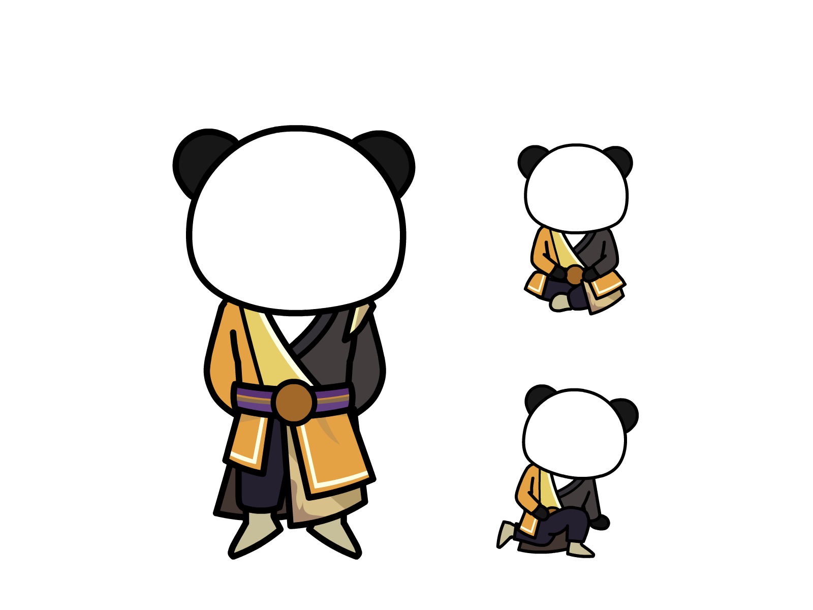 人物图-玄幻修仙-多动作-男10