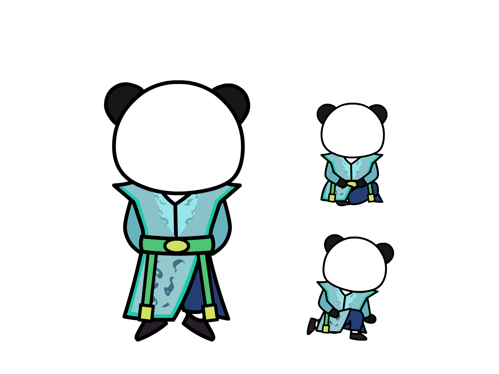 人物图-玄幻修仙-多动作-男7