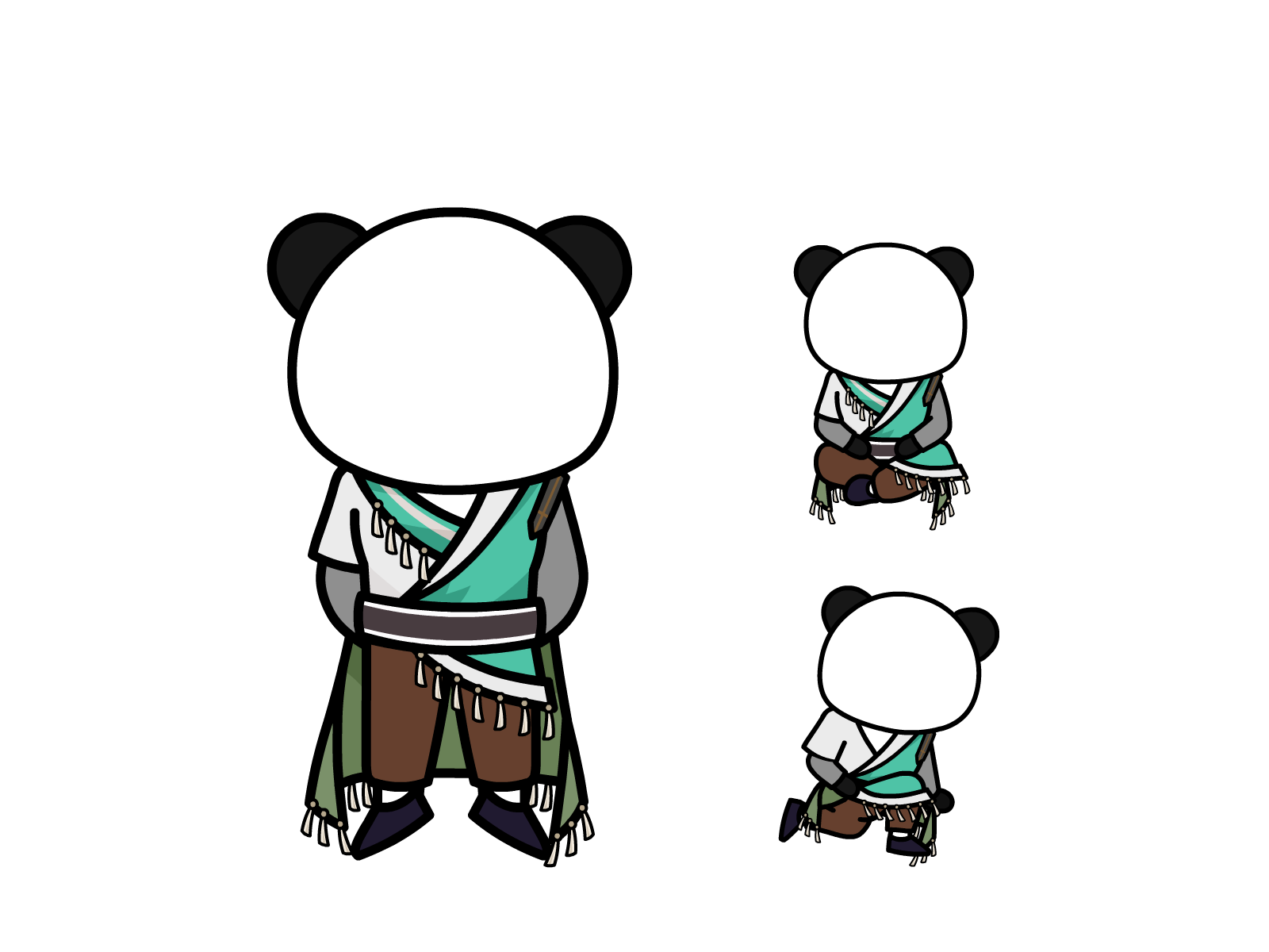 人物图-玄幻修仙-多动作-男9