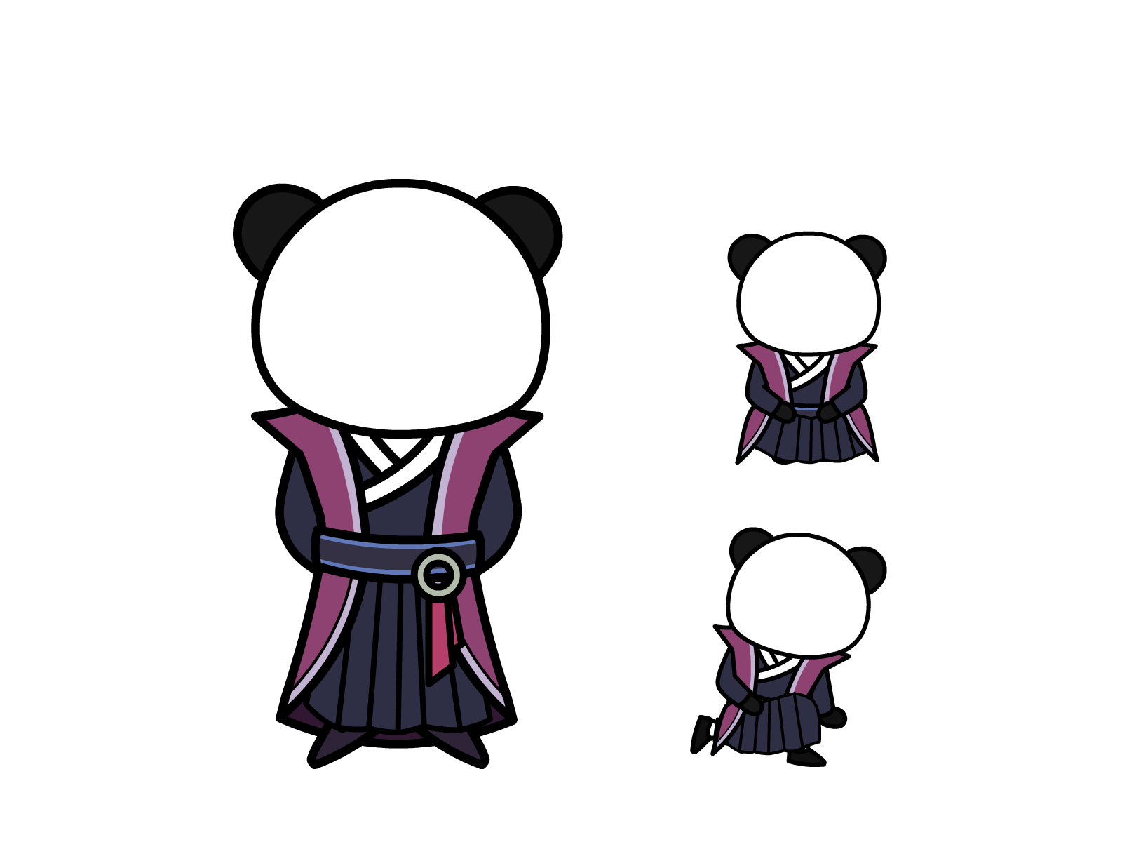 人物图-玄幻修仙-多动作-男7