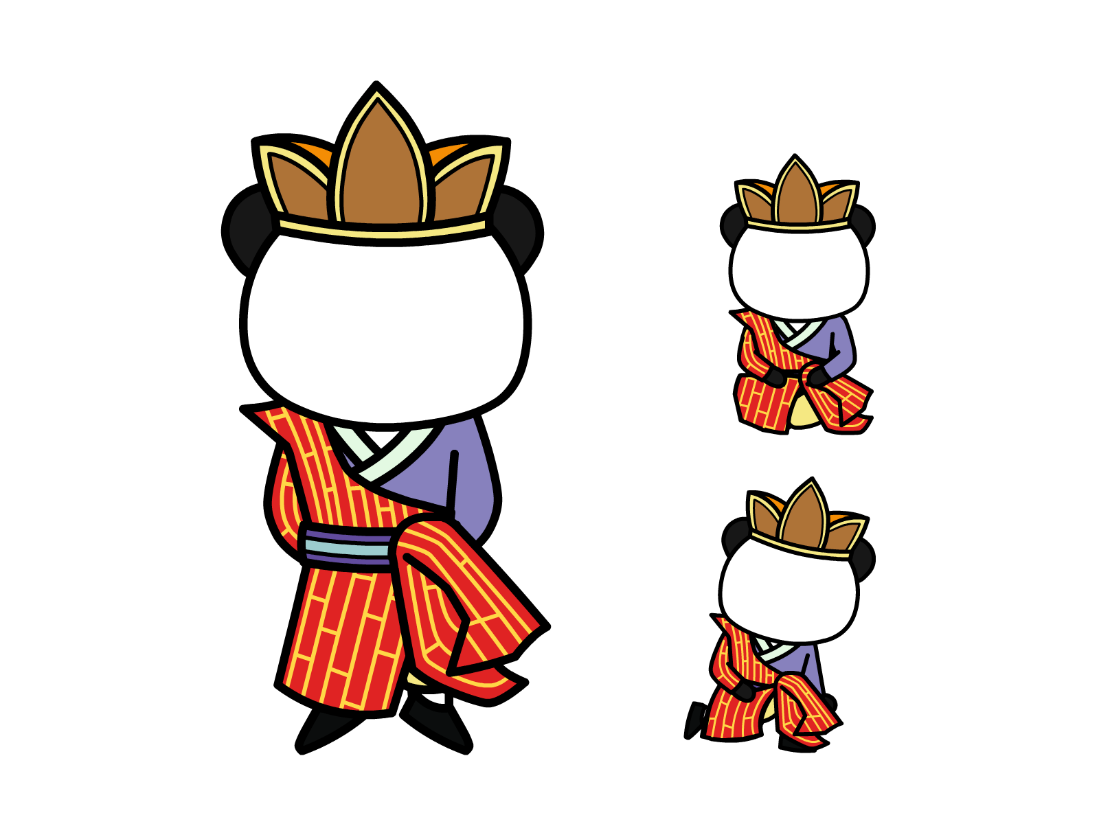 人物图-玄幻修仙-多动作-男6