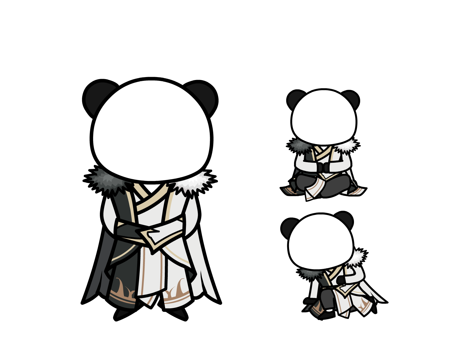 人物图-玄幻修仙-多动作-男7